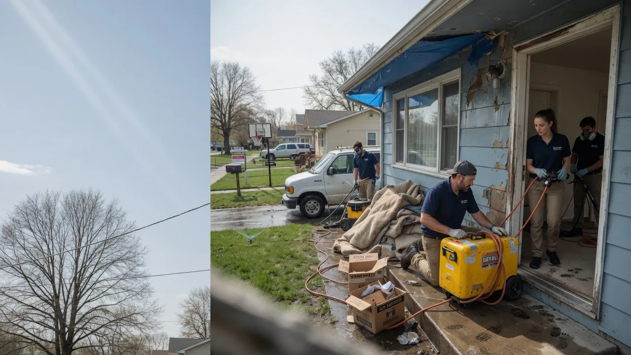 Basement Flood Cleanup in Beauty, KY near me